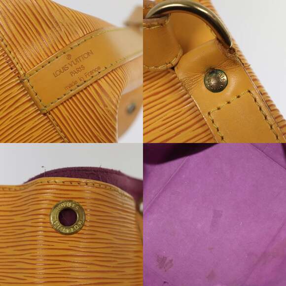 LOUIS VUITTON Epi Petit Noe Shoulder Bag Yellow M44109 - Picture 11 of 12